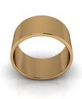 breiter ring goldring 750 gelbgolf