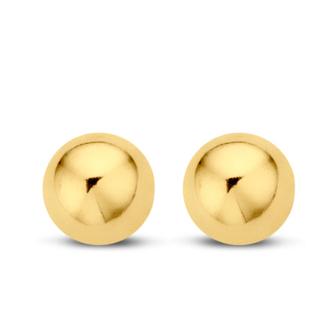 Ohrstecker Halbkugel 4 mm Gold 585/000