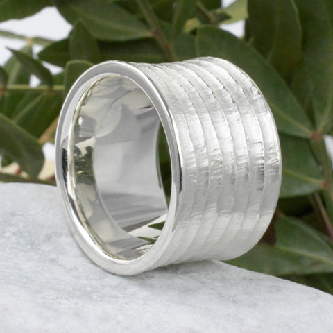 breiter ring silber bandring breit 14 mm