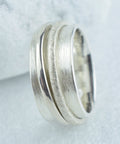 Silber Drehring 