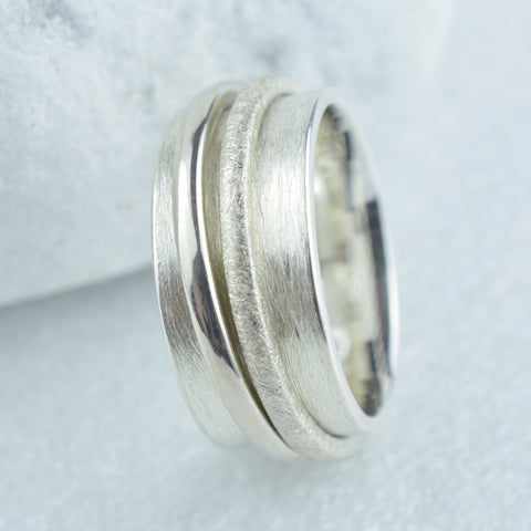 Silber Drehring 