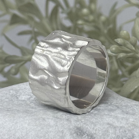 Silberring breit 14mm