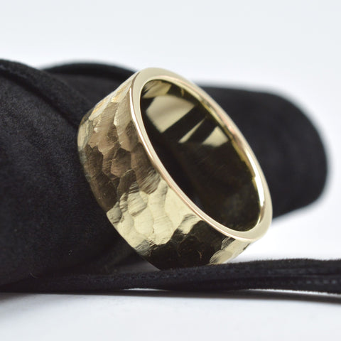 breiter ring gold bandring