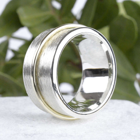 bandring drehreif silber ring